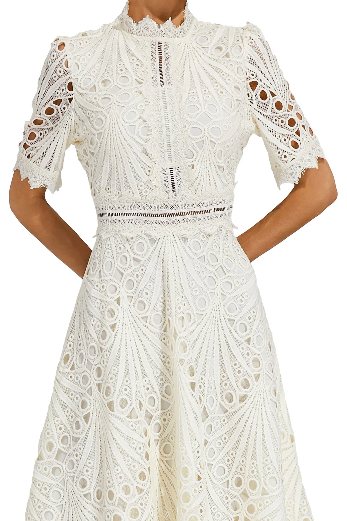 Women's Flattering Lace Party Evening Midi Dress for Women