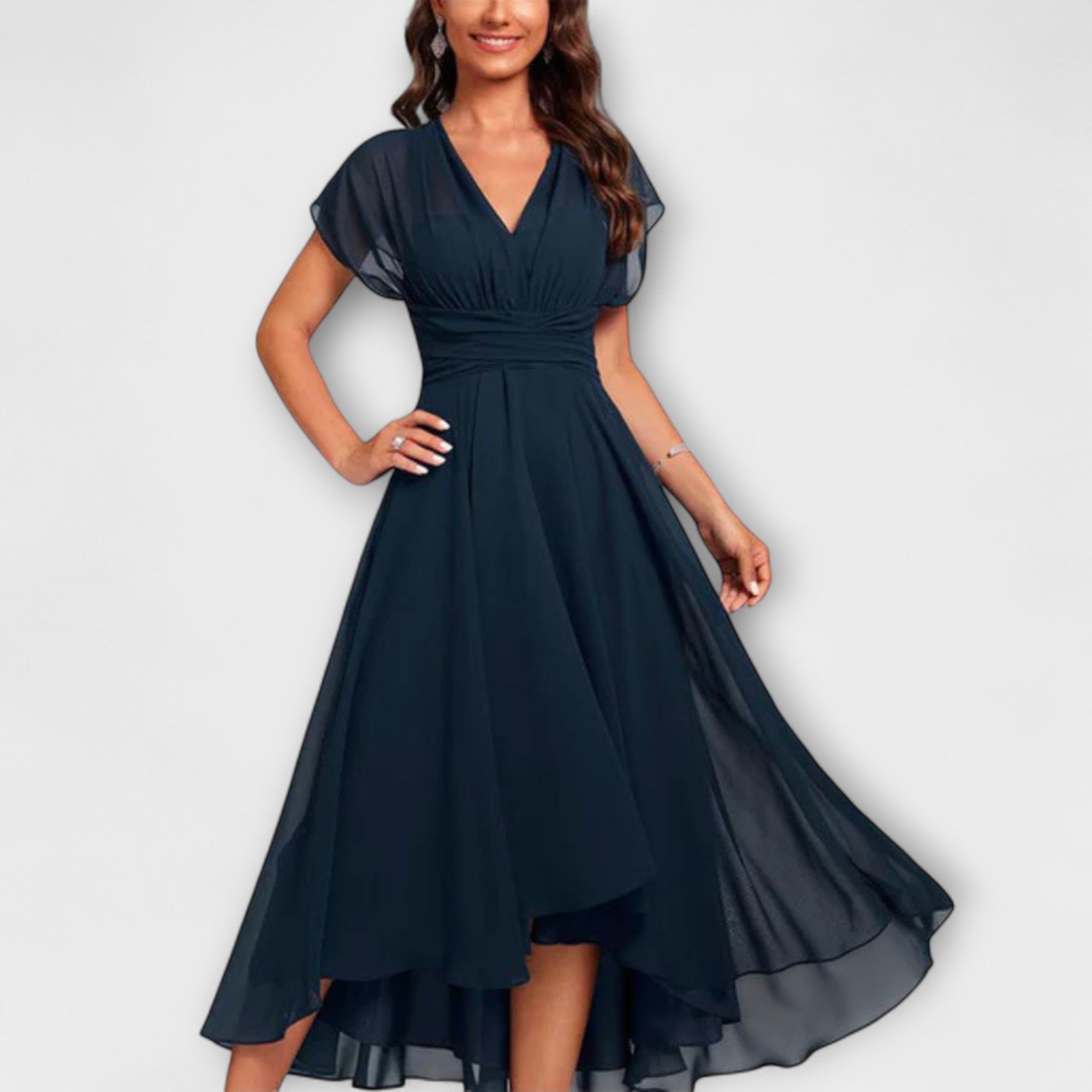 Exquisite V-Neckline Party Summer Cocktail Dress for Women