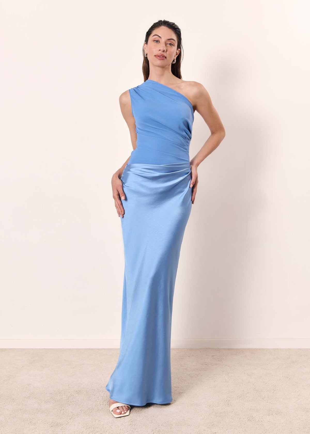 Women’s Modern Elegance Occasion One-Shoulder Evening Dress