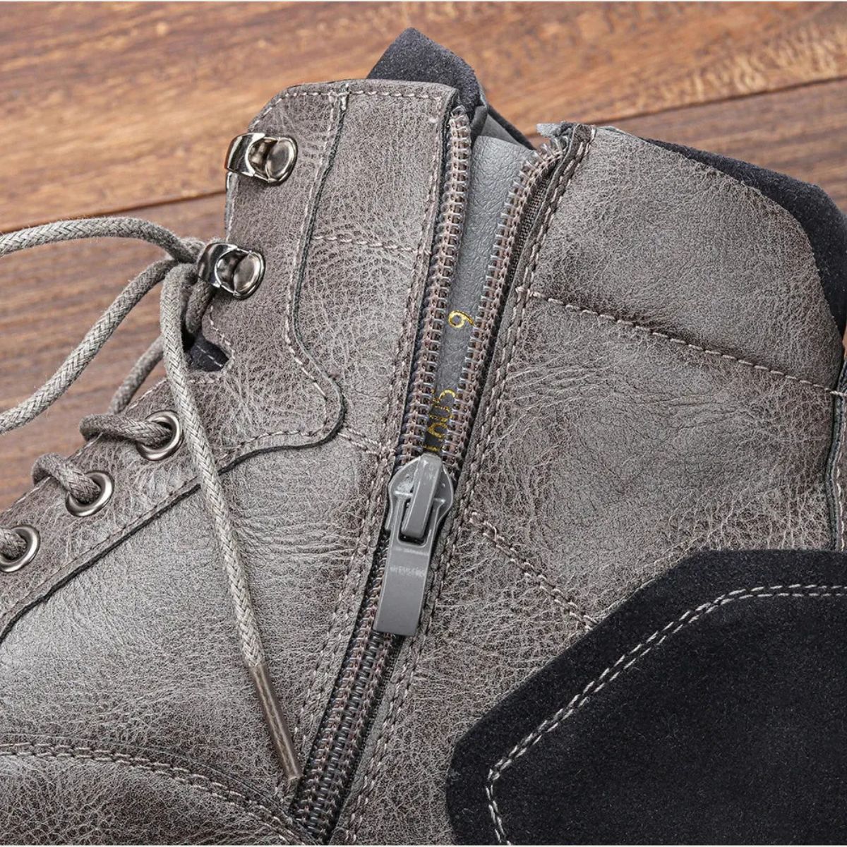 Men’s Retro Versatile Outdoor Durable Lace Ankle Boots