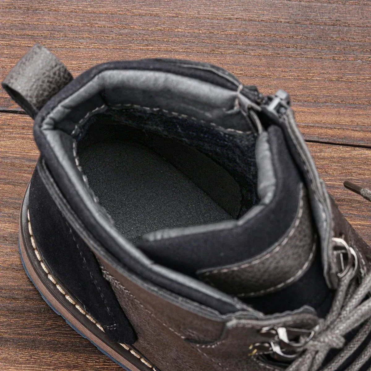 Men’s Retro Versatile Outdoor Durable Lace Ankle Boots