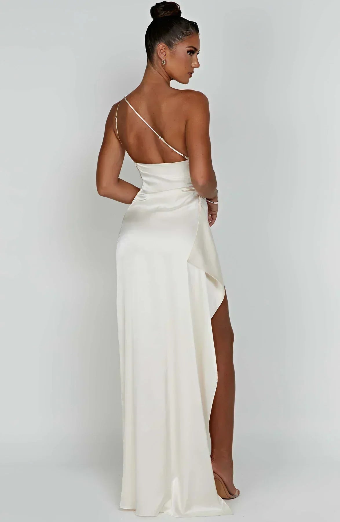 Stylish Formal Party Asymmetric Evening Dress for Women