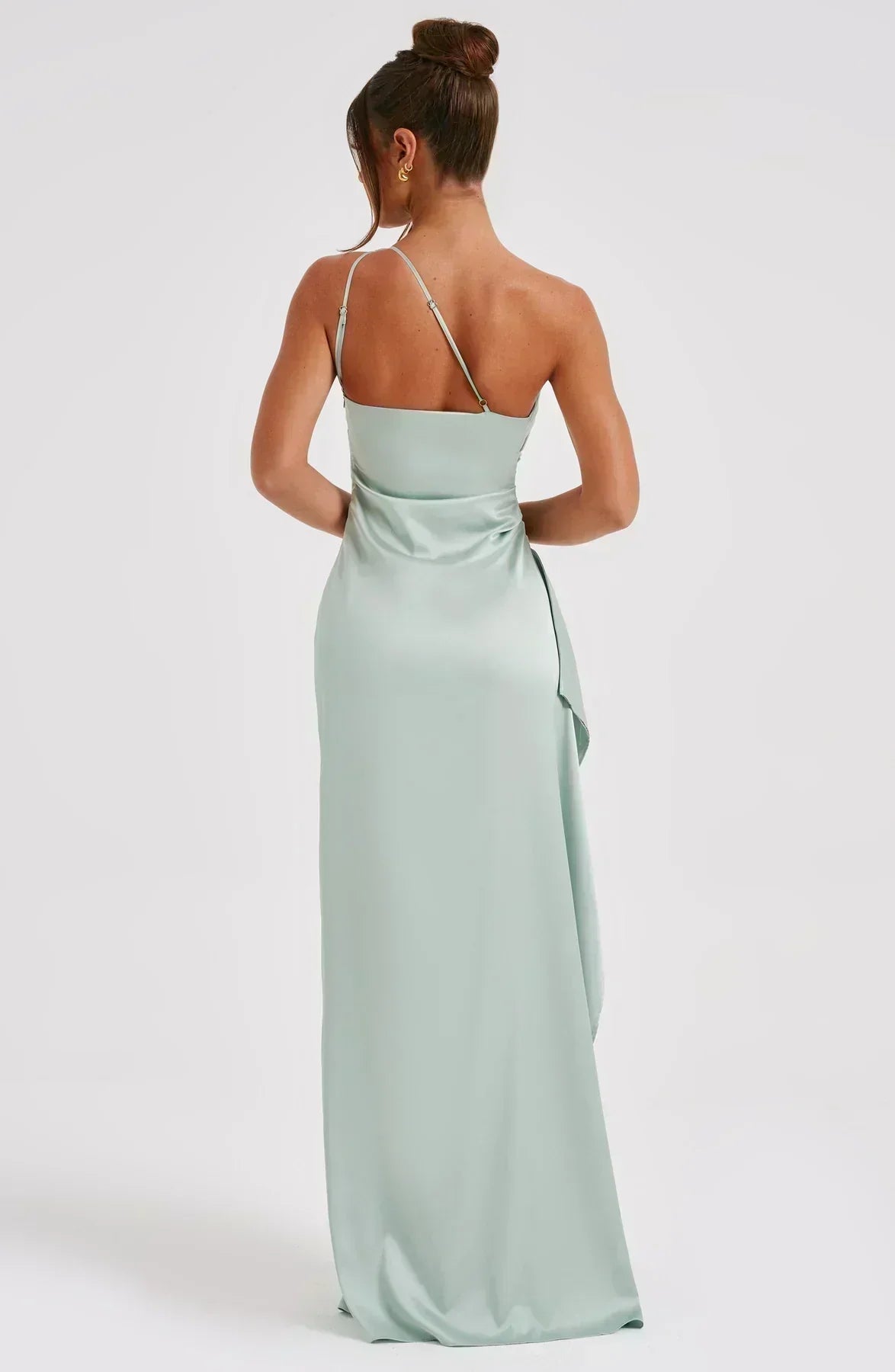 Stylish Formal Party Asymmetric Evening Dress for Women