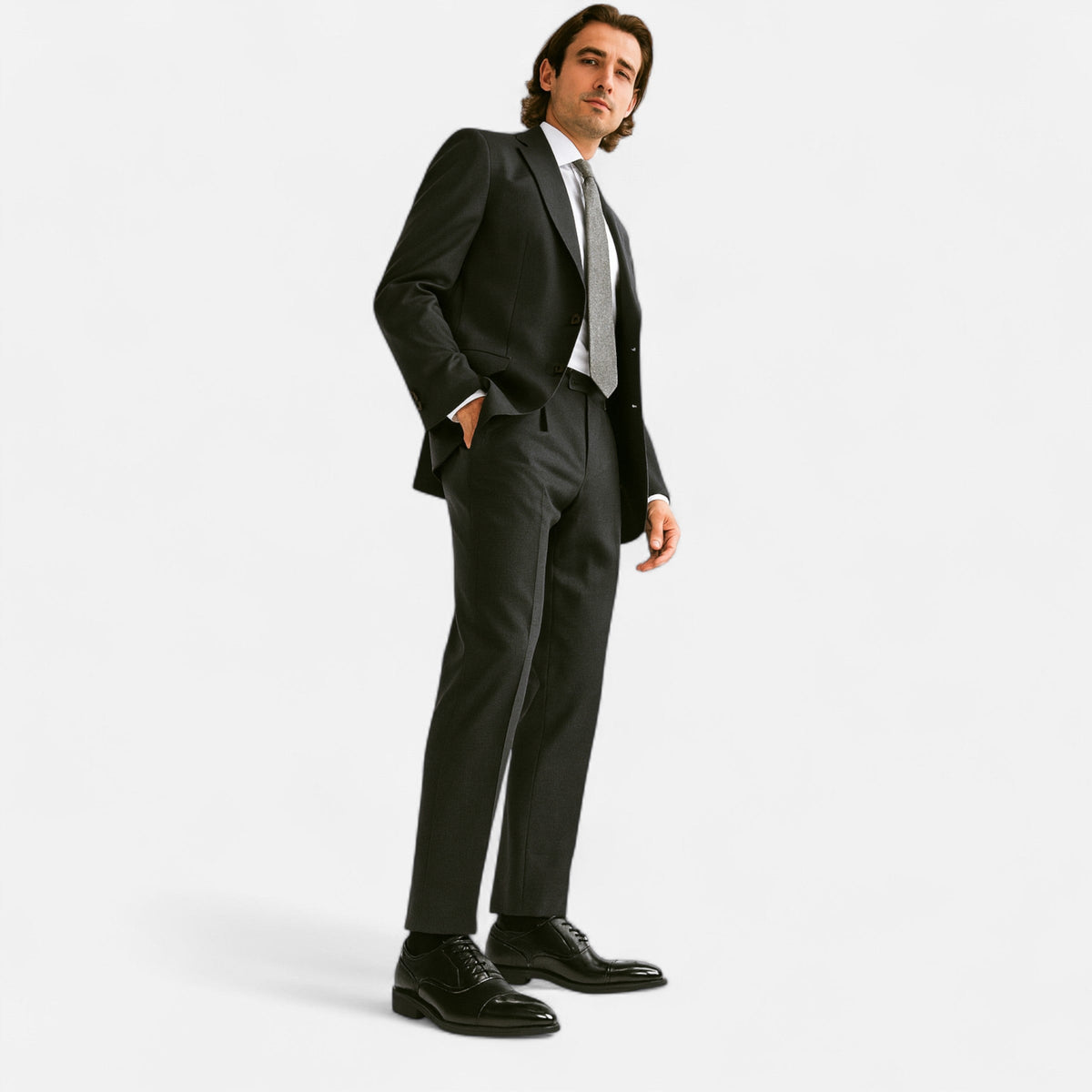Men’s Retro Elegance Carved Business Formal Shoes