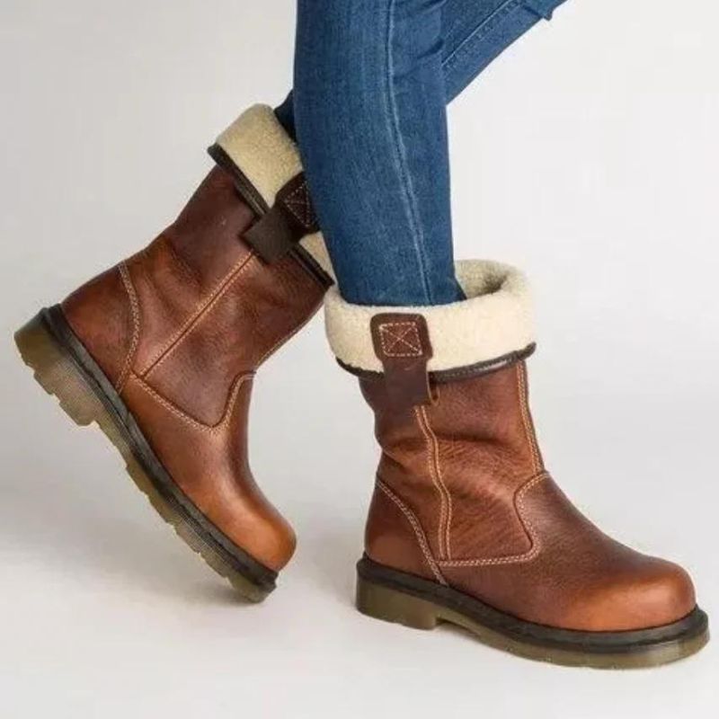 Versatile Cosy Faux Pull On Ankle Men's Boots