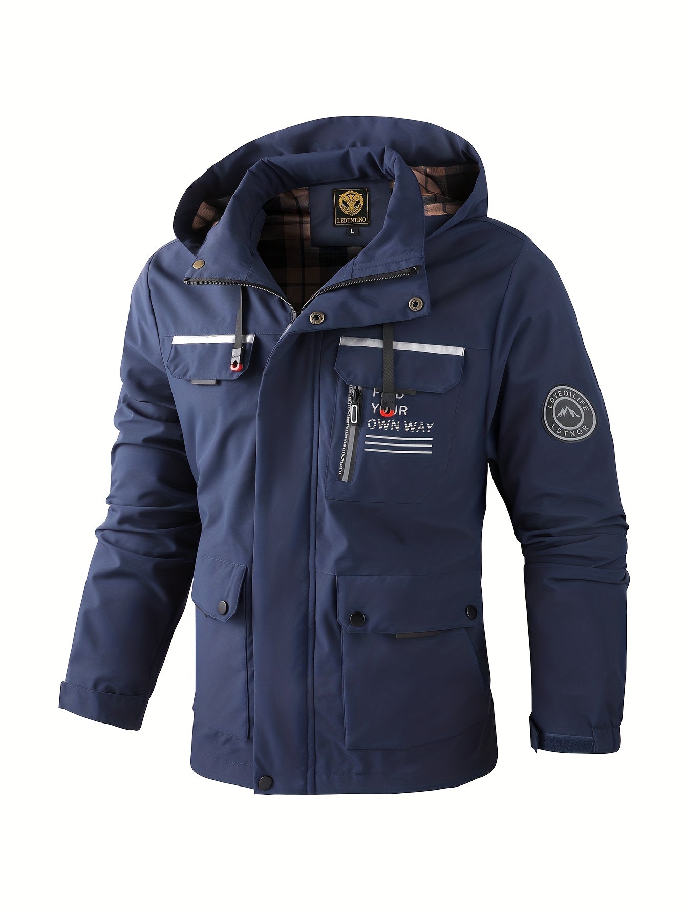 Men’s Waterproof Outdoor Insulated Protection Jacket