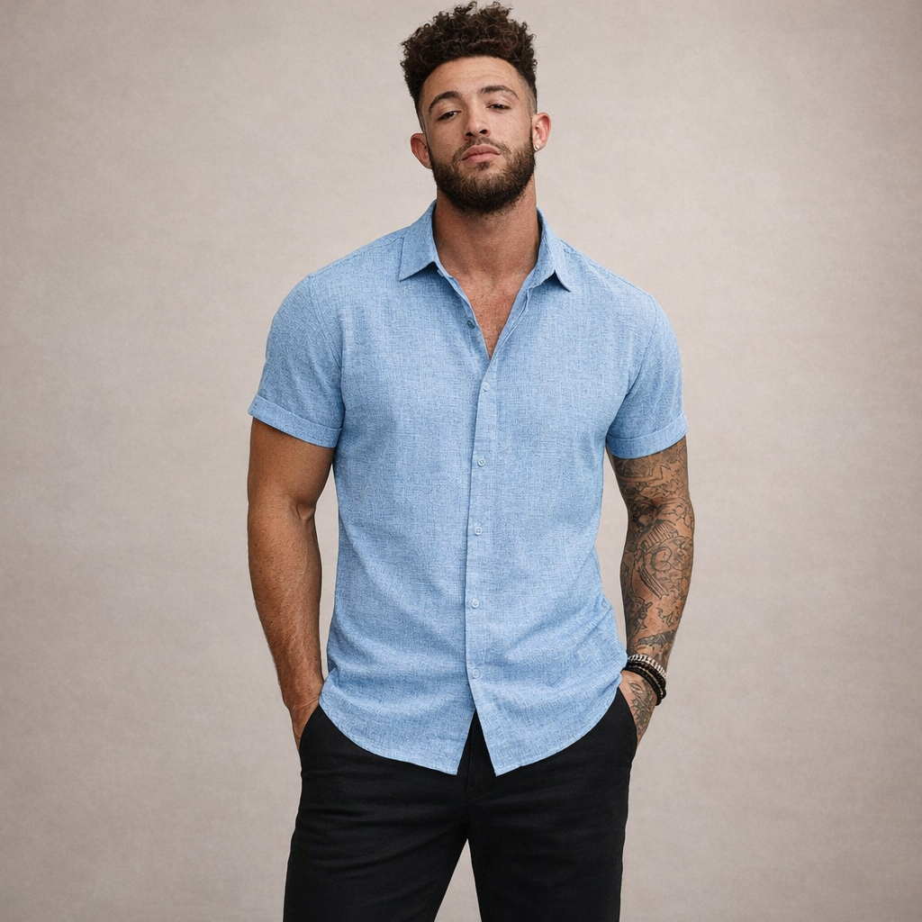 Lennox | Men’s Casual Short Sleeve Shirt