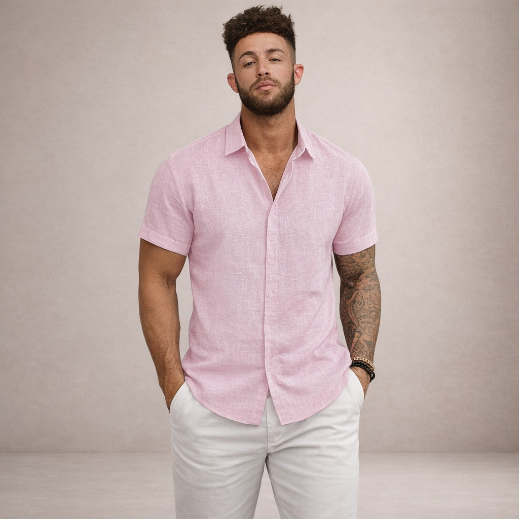 Lennox | Men’s Casual Short Sleeve Shirt