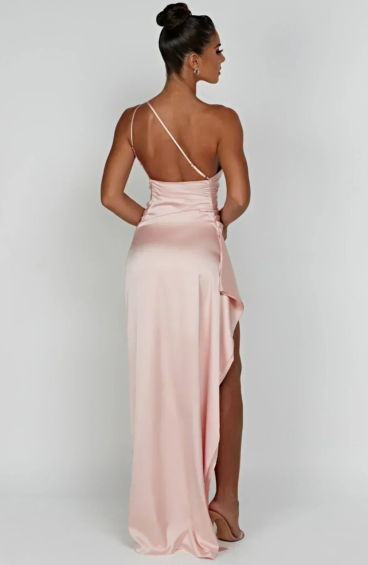 Stylish Formal Party Asymmetric Evening Dress for Women