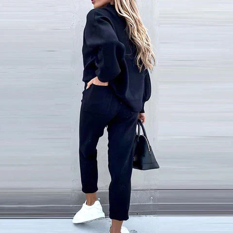 Women’s Matching Tracksuit Set Comfortable Casual Two-Piece